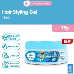 MY BABY Kids HAIR Styling Gel 75gr Minyak Rambut Pomade Anak Sekolah Merapikan Rambut Anak Cowok Rapi Harum