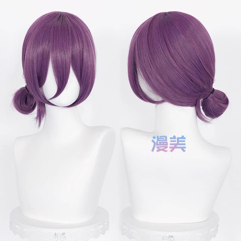 Reze Tóc Giả Người Cưa Xích Manmei Chính Hãng Cosplay Phù Hợp Với Kích Thước Đầu 50-60Cm 7