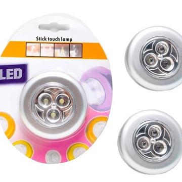  Đèn Led Dán Tường 3 Bóng Siêu Sáng 