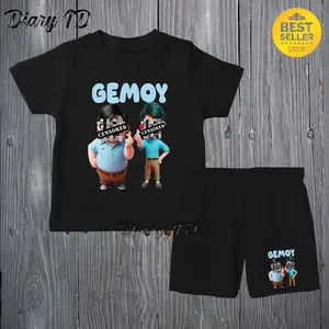 BAJU SETELAN KAOS ANAK GEMOY BAHAN 100% KATUN COMBADE BISA FREE NAMA!! Celana Fashion