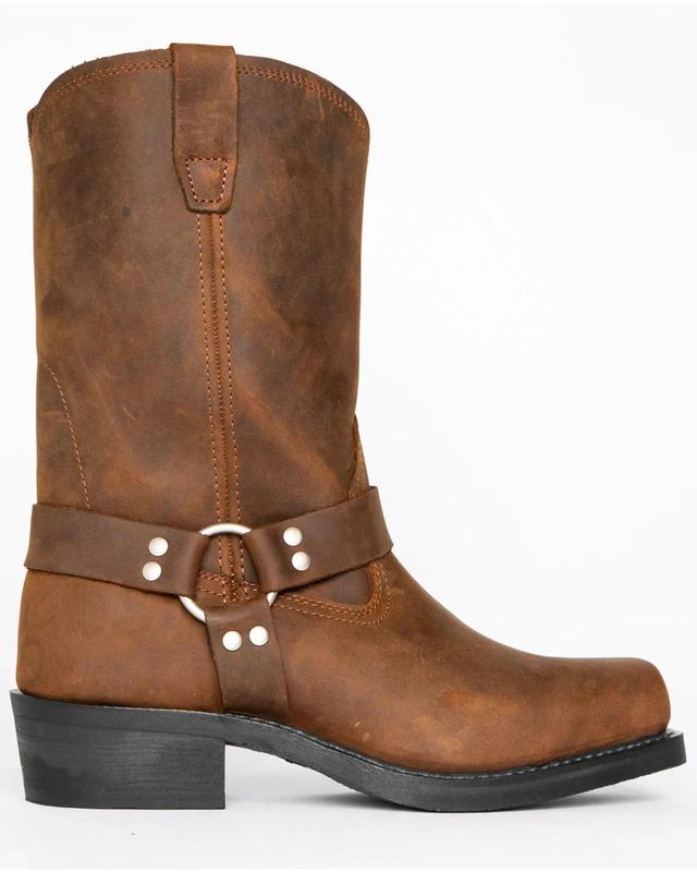 Product Introduction of Retro Cowboy Mid Calf Western Pu Leather Man Slip on Shoes Winter Knight Booties Plus Size 39-48 Zapatos Hombre Chelsea Men 11