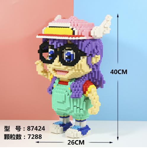 Đồ chơi mô hình lắp ráp thông minh  bearbrick và các nhân vật hoạt hình , siêu anh hùng 3