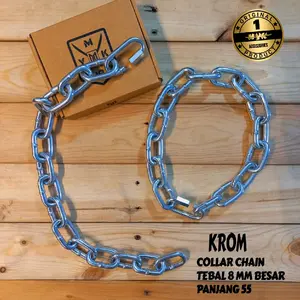 Rantai kalung anjing pitbull