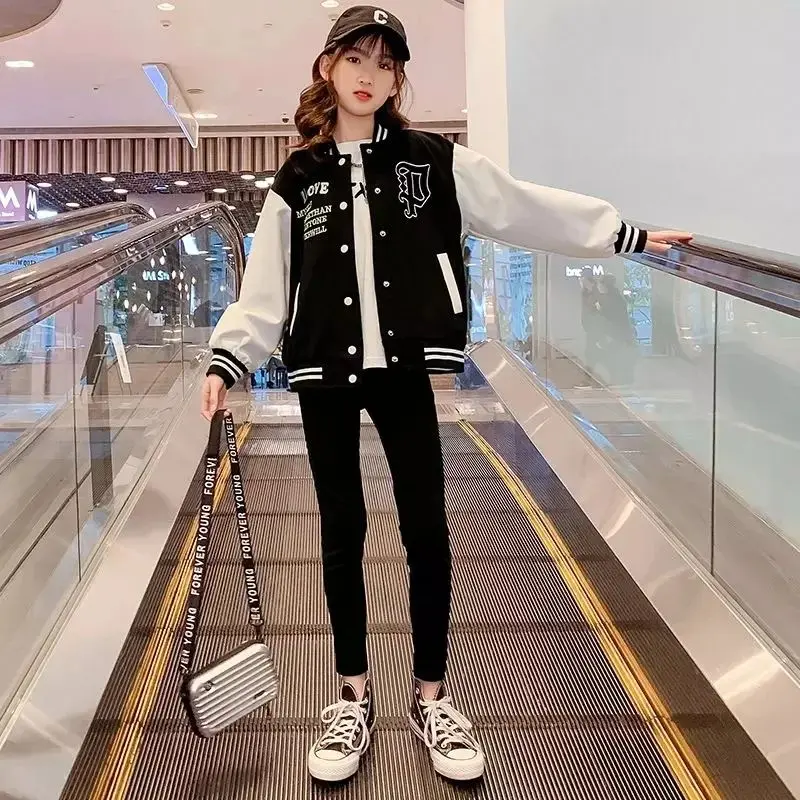 Jaket Sweater Baseball P LOVE Anak  6-9 TAHUN  bisa untuk pria/wanita 1