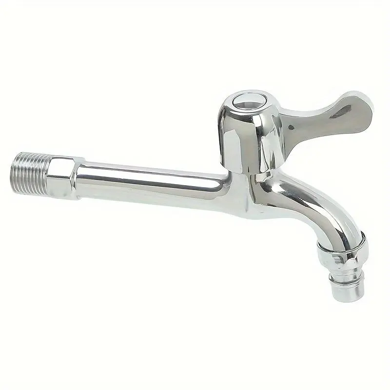 Stainless Steel Long Extension Faucet, Multifunctional Outdoor Garden Faucet, Durable Faucet for Home Kitchen Bathroom 3