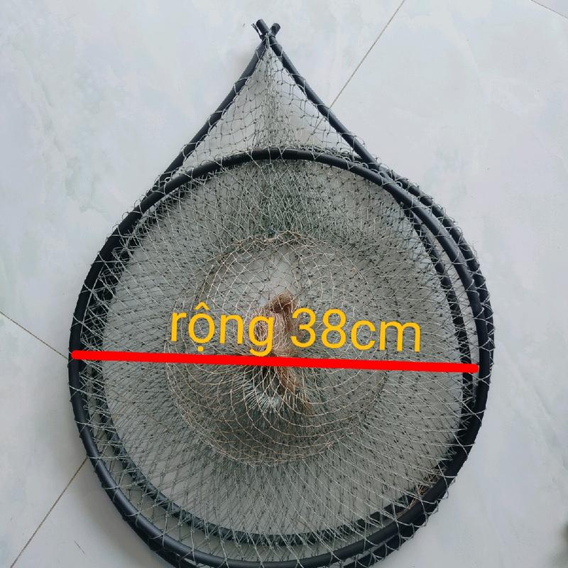 combo 5 lờ cá lóc 38cm,65cm bẩy mọi loại cá vành nhựa 9li Fishing