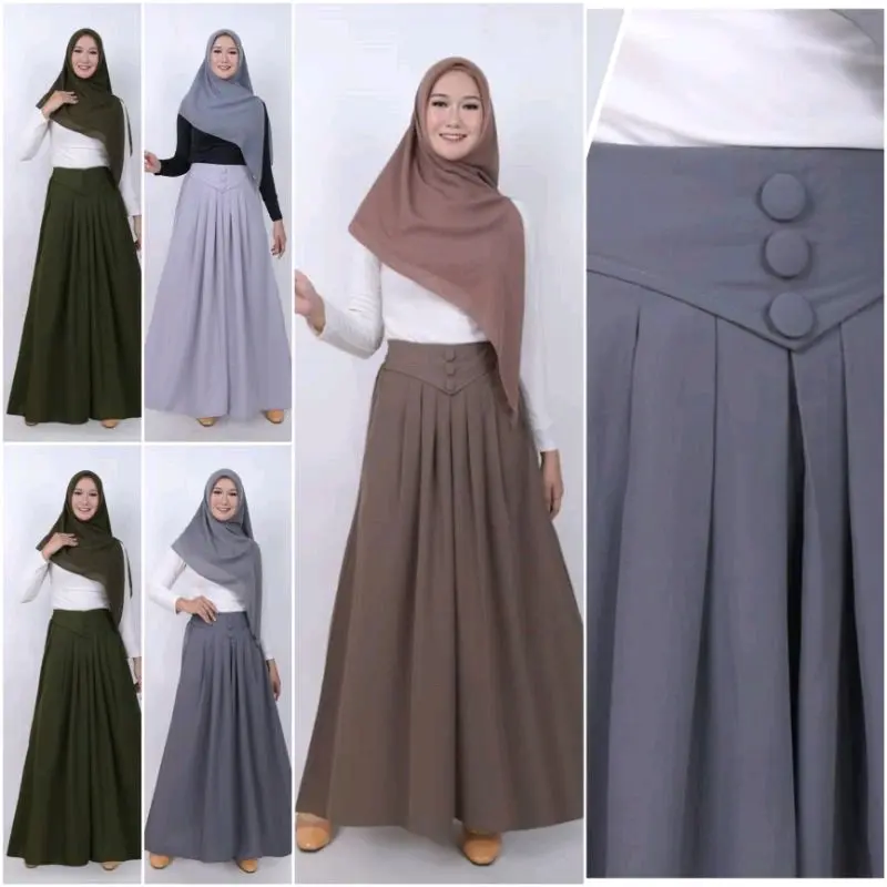 Azizah kulot | Celana Wanita | celana kerja | celana kuliah | celana kulot wolfis | celana kulot terbaru | K.3 tengah