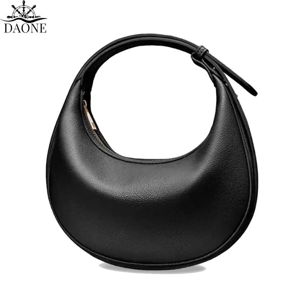 [SG]Leacat Half Moon Bag Shoulder Strap Adjustable Handheld Crossbody Single Shoulder Bag Trendy Crescent Dumpling Bun
