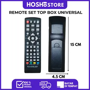 Remote Universal STB Set Top Box - Kompatibel Berbagai Merk, Garansi Resmi, Gratis Ongkir!