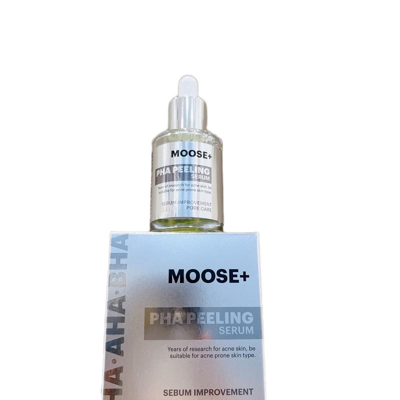 I495 Tinh chất Serum Peel da Moosepro+ PHA peeling serum chai 30ml hạn 2027 peel da Moose + M381 2