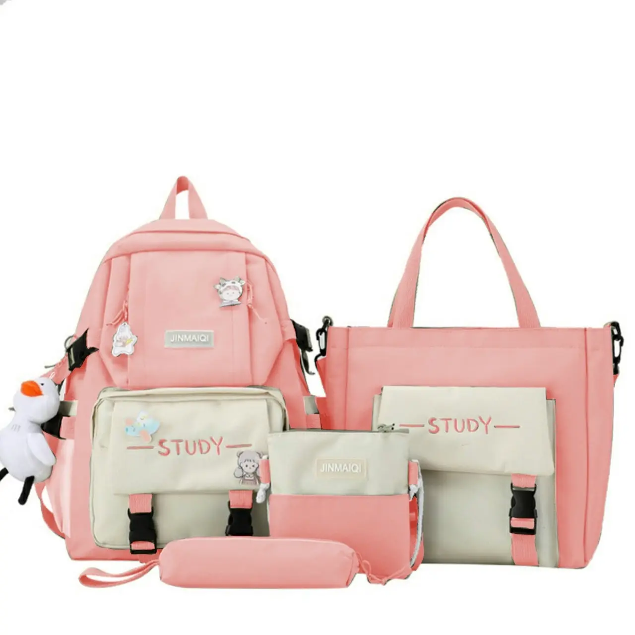 Set Balo 4 món - Study Đeo Vai Backpack