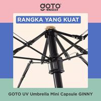 Gambar (Promo Special) Goto [COD] Ginny Umbrella Payung Kapsul Mini Lipat Polos Waterproof Anti UV - PINK dari Goto Living Kota Tangerang 4 Tokopedia