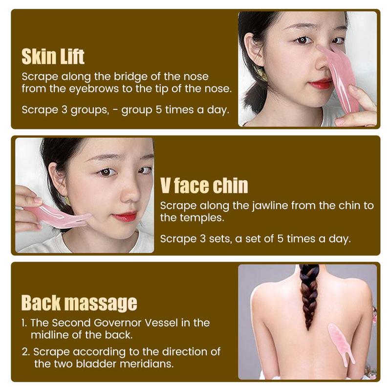 Product Introduction of Suolaer Nose Scraping Board, Nose Beauty Lifting and Shaping Device, Nose Slimmer, Resin Massage Scraping Device, Personal Care Beauty Massage Care Tool Skincare Comfort 3