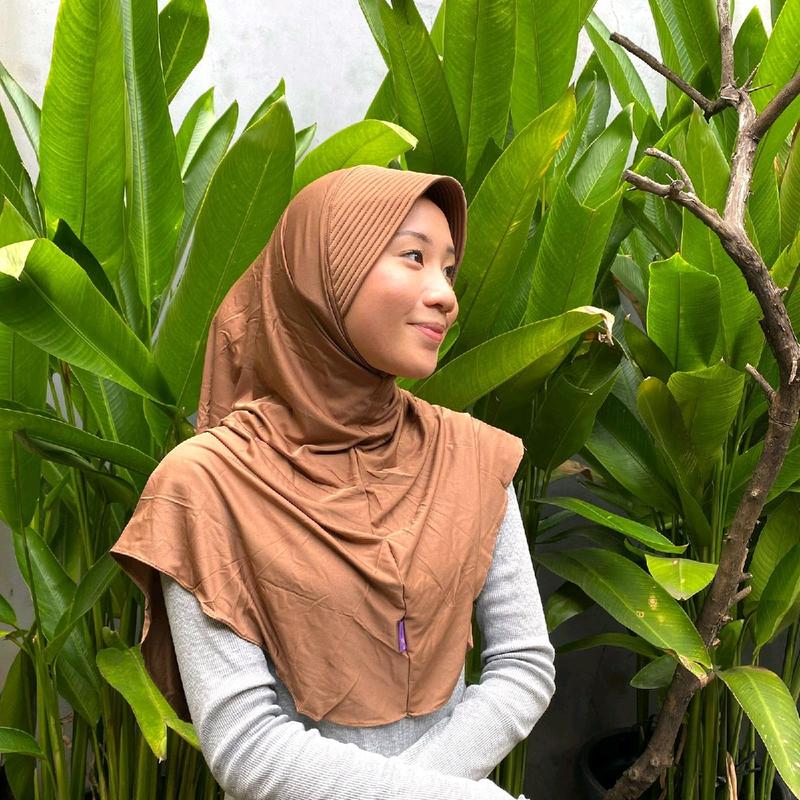 𝐌𝐮𝐭𝐡𝐚𝐚𝐫𝐢𝐪 Bergo Sport Dasya Premium size M || Hijab Instant 1