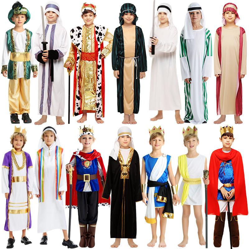 Pakaian Arab Saudi, Kostum Raja UAE Kanak-kanak, Kostum Putera - TikTok ...