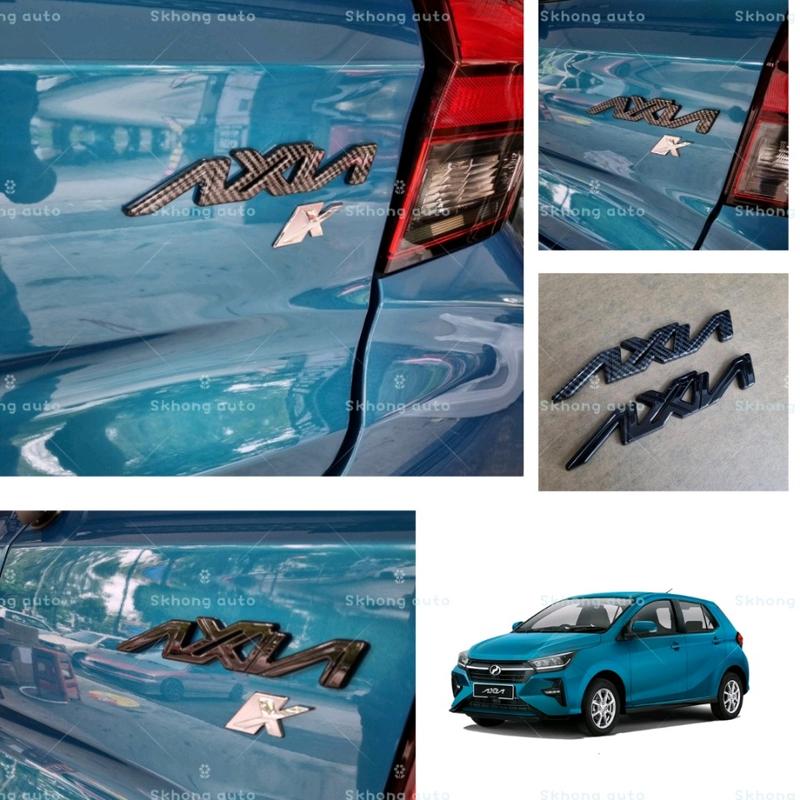 perodua axia 2023-2025 logo emblem x logo av logo se logo ca - TikTok ...
