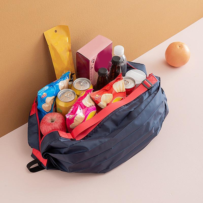 Supermarket Shopping Portable Storage Bag Large Capacity Roll Folding Shopping Bag 3