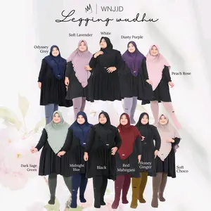 LEGGING WUDHU BY WNJ. Lengging wudhu super nyaman terbuat dari bahan zayda crap