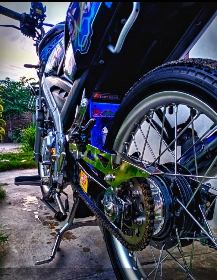 akrilik mudflap penahan lumpur vixion