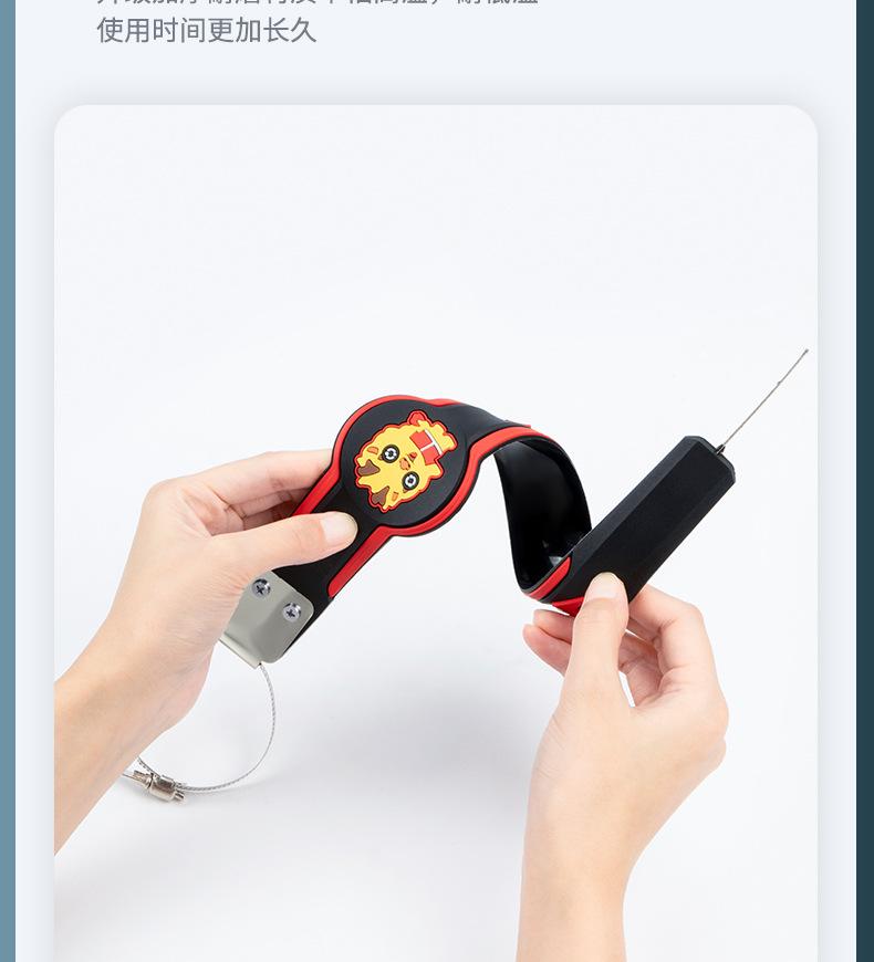 Product Introduction of Zodiac pattern Car electrostatic mopping belt Anti-static grounding strip Wear-resistant 9