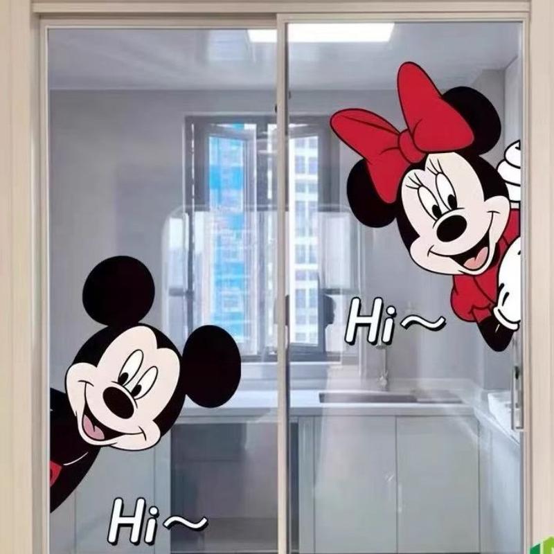  Hình dán trang trí hoạt hình thiết kế sáng tạo cho cửa kính của phòng tắm chủ đề Tom và Jerry thích hợp cho phòng tắm nhà vệ sinh và nhà bếp phim chống thấm nước 