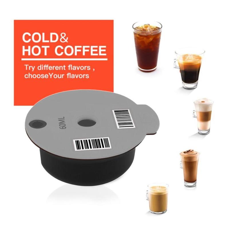 Reusable PP Plastic Coffee Capsule Fit for Stainless Steel Mesh 1