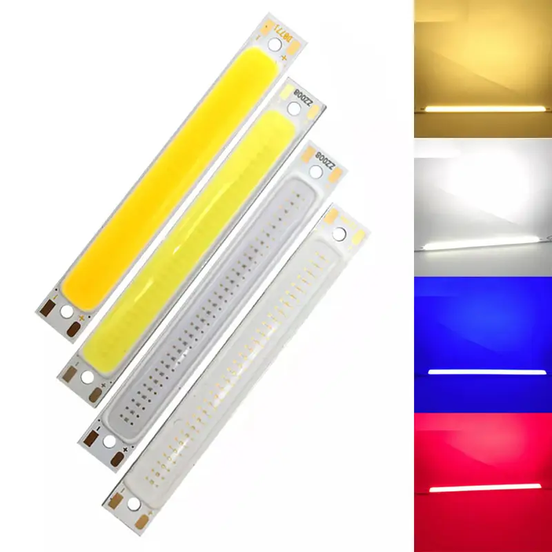 Led COB Strip Light Bulb 3W 3V Car Spotlights Ultra Bright Lighting ...