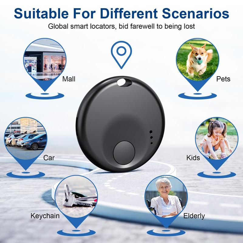 GPS Tracker for iOS, Anti-loss Reminder Device, MFI Rating Locator Key Pet Child Elderly Anti-loss Tracker, Smart Device Anti-loss Tracker 5
