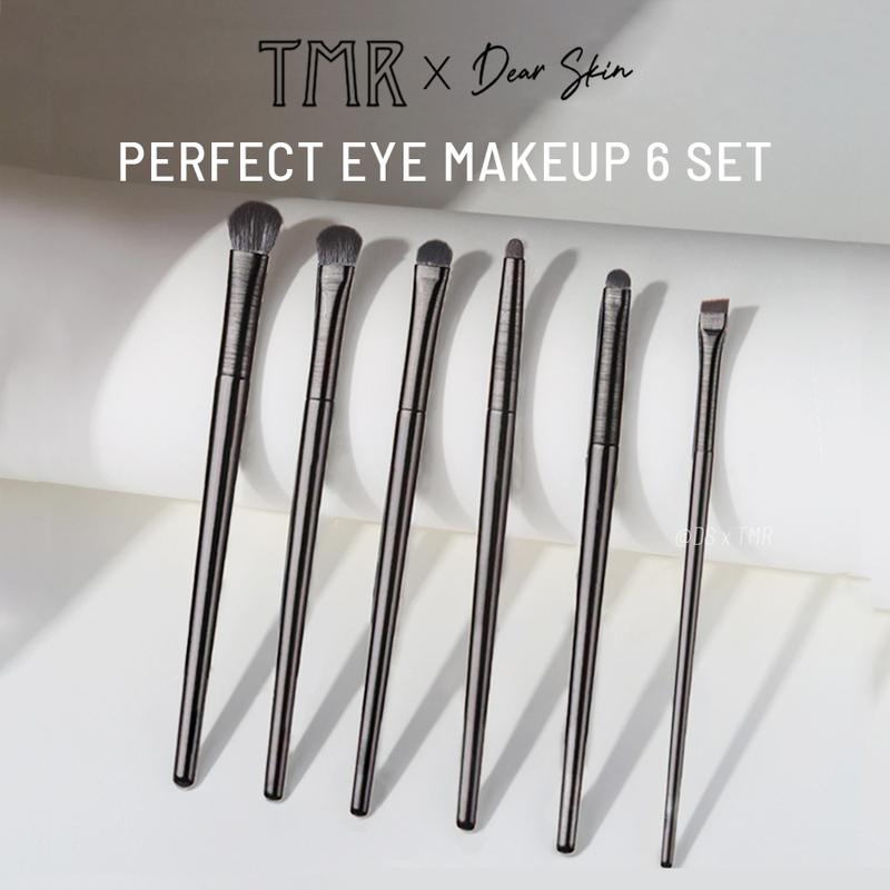 [Set 6] Bộ Cọ Trang Điểm Mắt Perfect Eye Makeup Brush 6 set Nữ Cosmetic Mỹ Phẩm cọtrangđiểm jessup Women