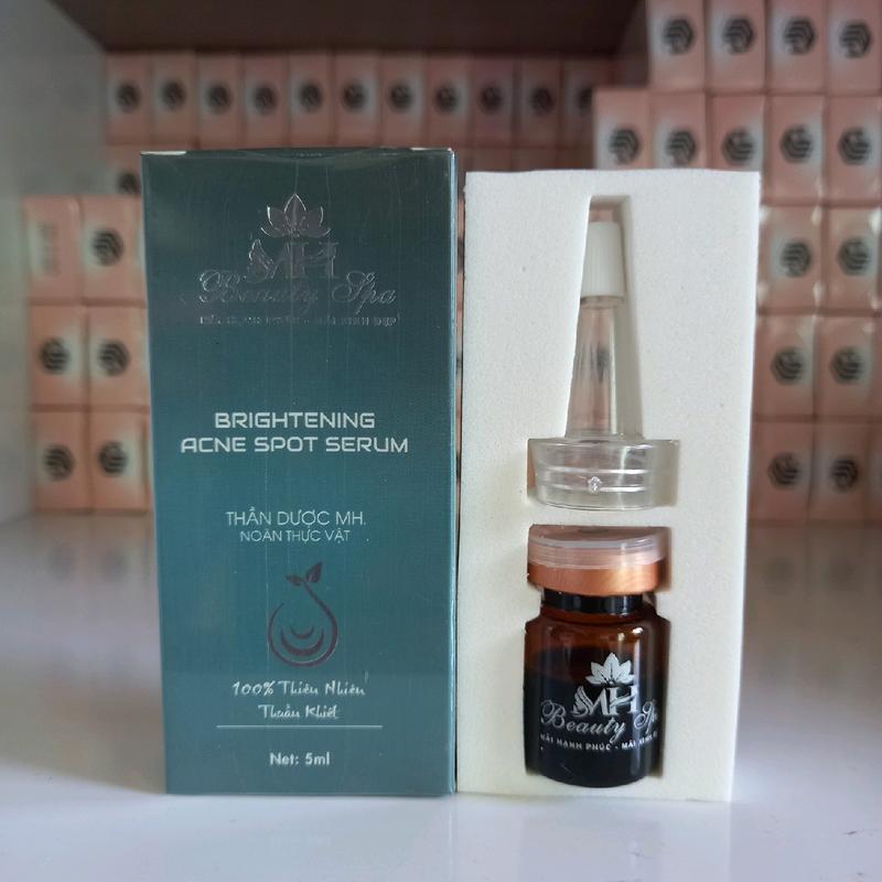 NOÃN THỰC VẬT THẦN DƯỢC MH XÓA MỤN MỜ THÂM Chăm sóc da mụn Chất chống oxy hóa chấm kem mụ