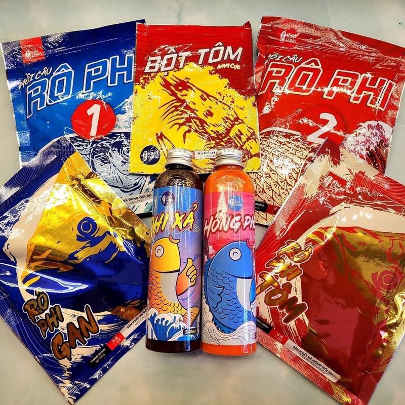 Hương liệu, mồi câu Rô phi Kim Long