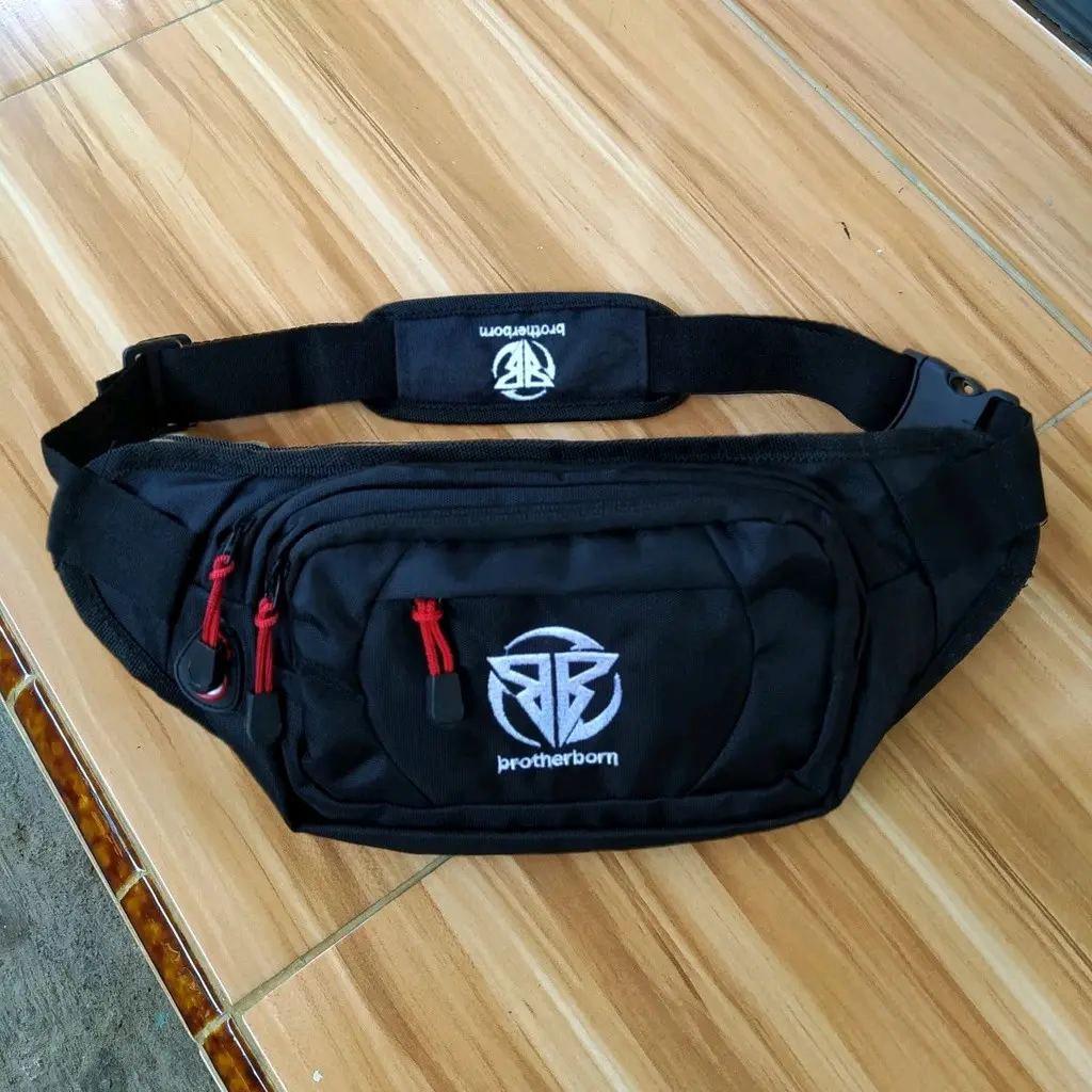 Brotherborn Tas Selempang Distro Waist Bag Pria