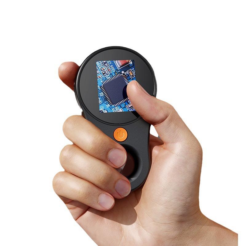 Product Introduction of Digital Handheld Microscope Magnifier For 500X Zoom Electronic Magnifying Glass 2 Million Pixels High Quality IPS Screen 33