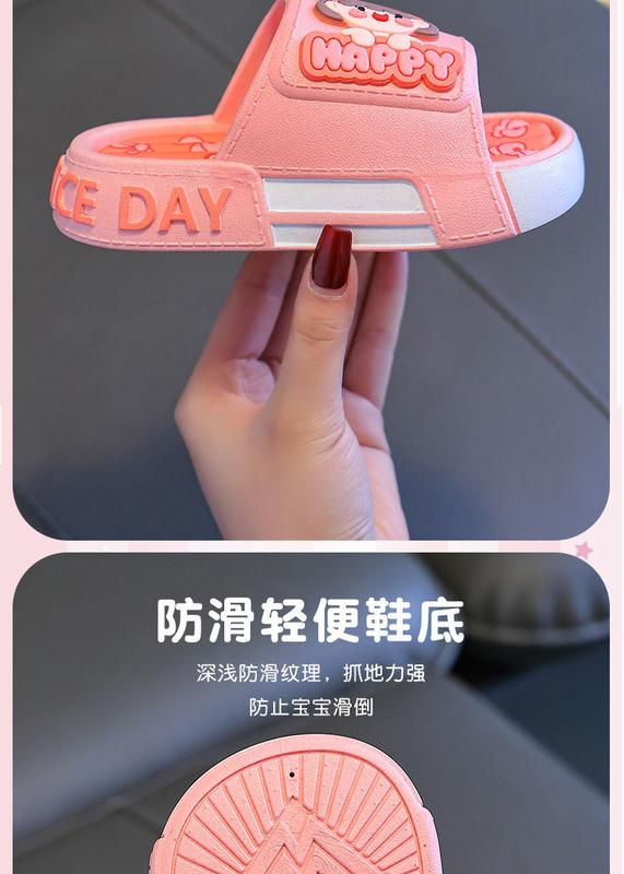 Product Introduction of Sandal Kanak-kanak, Gaya Musim Panas, Untuk Perempuan dan Lelaki, Rekaan Kartun, Tapak Lembut Tidak Licin, Sesuai untuk Kanak-kanak Tengah dan Besar, Penggunaan Dalaman dan Luaran, Sandal Pantai 7