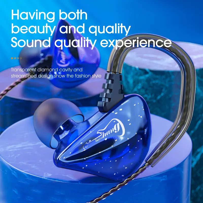 Tai Nghe Có Dây, X5 Pro, Chơi Game, Âm Thanh Siêu Trầm, Khử Tiếng Ồn, Có Micro Nhét Tai Silicone day  nghe day  nghe barber 3