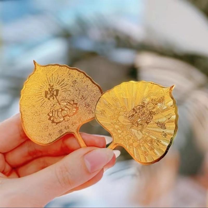 Lá Bồ Đề Đã Xin Lộc Làm Ăn . Mặt trước hoa sen và chữ phúc. Phù hợp cho 12 con giáp. Giúp mang đến may mắn, tụ lộc, phù trợ bình an phúc khí. Đã được xin làm ăn kinh doanh 7