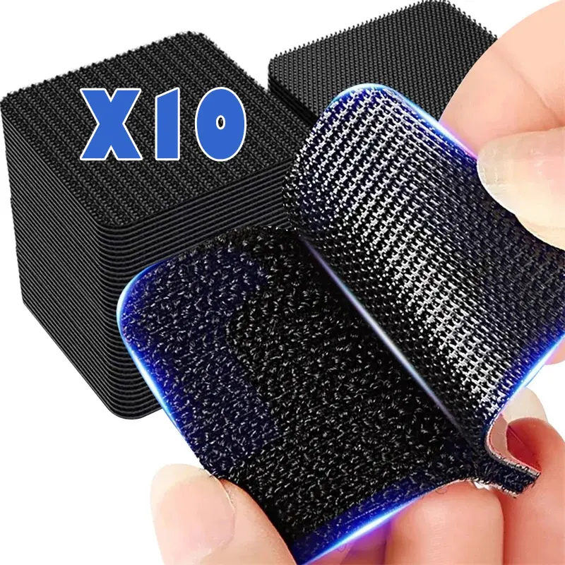 Cố Định, 10 Cái, Hình Tròn Và Hình Vuông, Dải Băng Dính Chống Trượt, Cho Thảm Và Thảm Lót Chân
