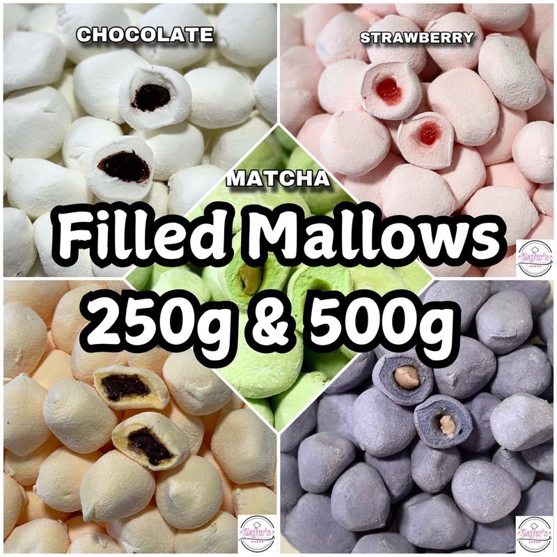 Zafer's Filled Mallows 250g & 500g Marshmallow w/ Filling - TikTok Shop ...