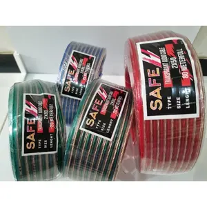 Kabel Transparan Kabel 2x30 2x50 2x80 2x120 30Y Serabut Per Rol 2line-/kabel speaker/audio/monster
