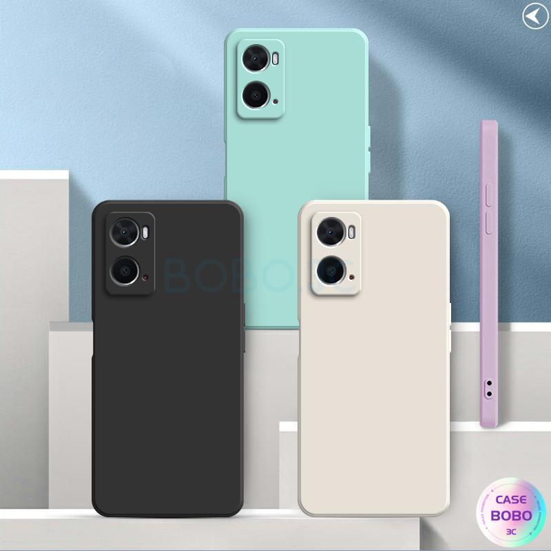 Ốp Oppo A96 4G Và A76 4G, Ốp Điện Thoại Trơn Màu Macaroon, Ốp Vỏ Bảo Vệ Chống Sốc Yt7.01 7