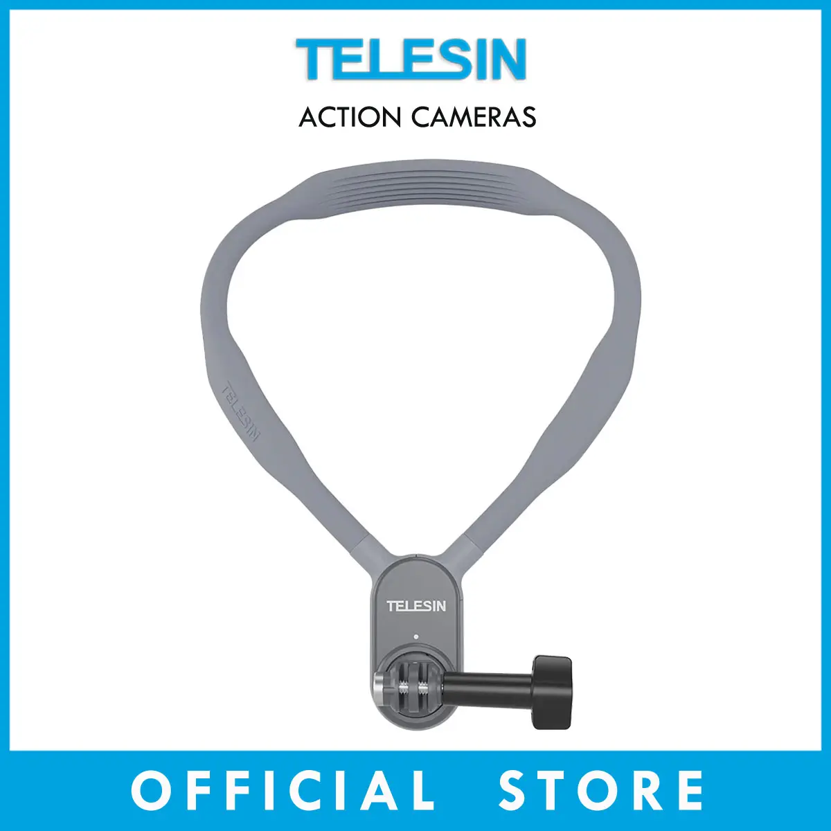 TELESIN Magnetic Neck Holder Hanging Bracket Mount for GoPro Hero, SJCAM, DJI Action, Insta360, other action cameras TE-HNB-001 Accessories Smartphone
