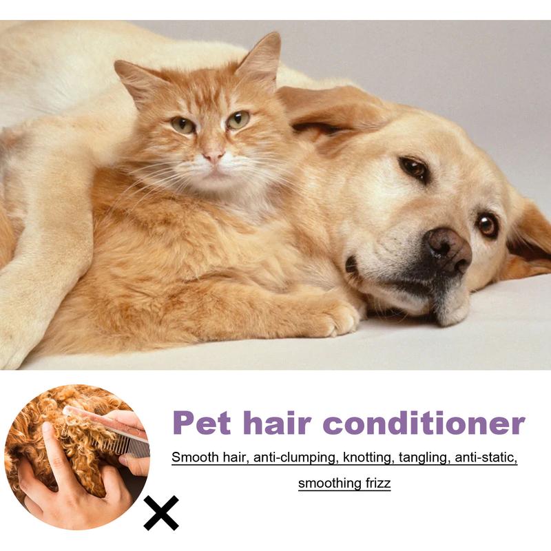 Product Introduction of [Ready Stock & Cod] Yegbong Pet Conditioner Pet Hair Cleaning Care Fluffy Soft Non-Knotted Pet Hair Care Cream 11