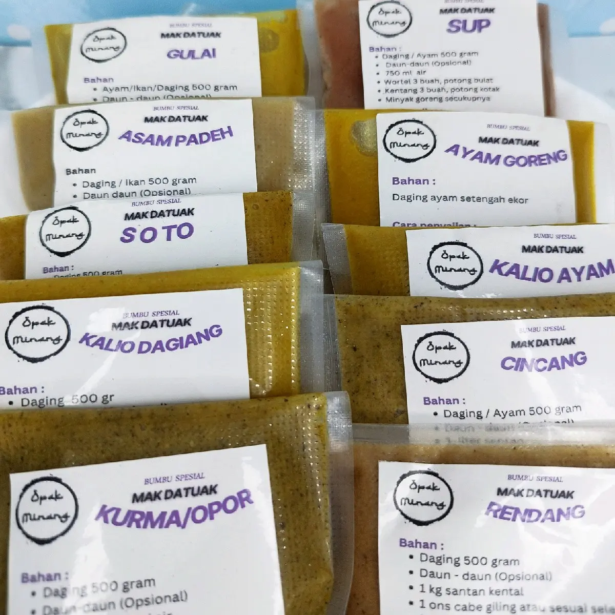 Bumbu Basah Padang @100gram