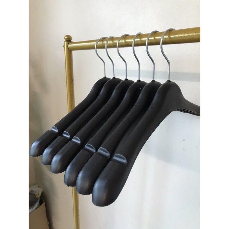 combo 10 móc nhựa nữ size 38cm vai to 3cm lên phom áo váy đẹp, không bị nhão vai áo