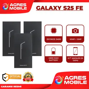 [ LIVE EXTRA ] SAMSUNG GALAXY S25 FE ( 8GB/256GB ) GARANSI RESMI
