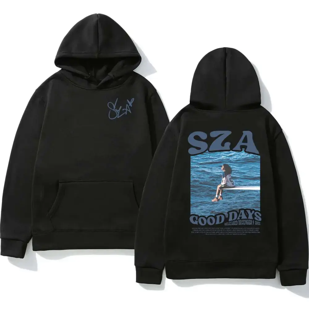SZA-Hoodie for Men and Women, SOS Graphic Print, Music Album, Oversized Hoodies, Unisex Hip Hop Tracksuits, New Unisex Digital Printing Clothing