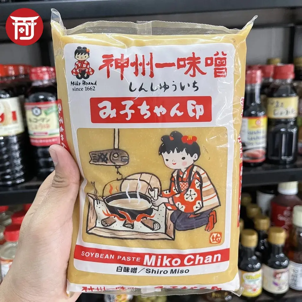 Tương Miso trắng Mikochan Miso (chay mặn đều dùng được) Gia Vị Nấu Soup