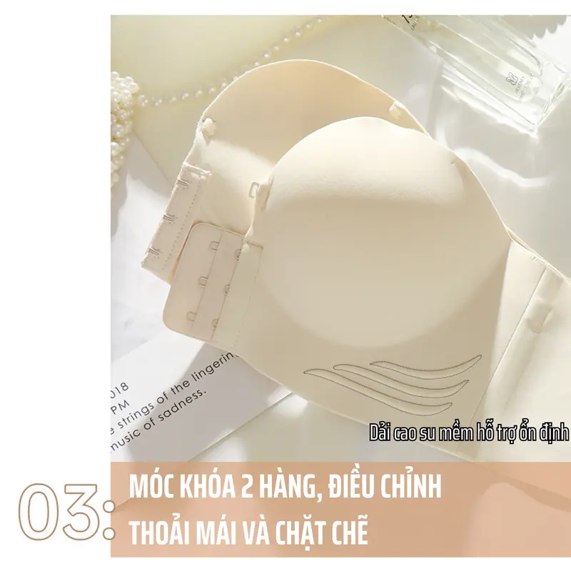 Áo lót không dây cài trước nâng đẩy tạo khe, áo quây nữ nâng V1 bản lưng to che khuyết điểm KING SHOP Women Cup Bra áo ngự c tạo k he áo ngực độn quả tròn A806 6
