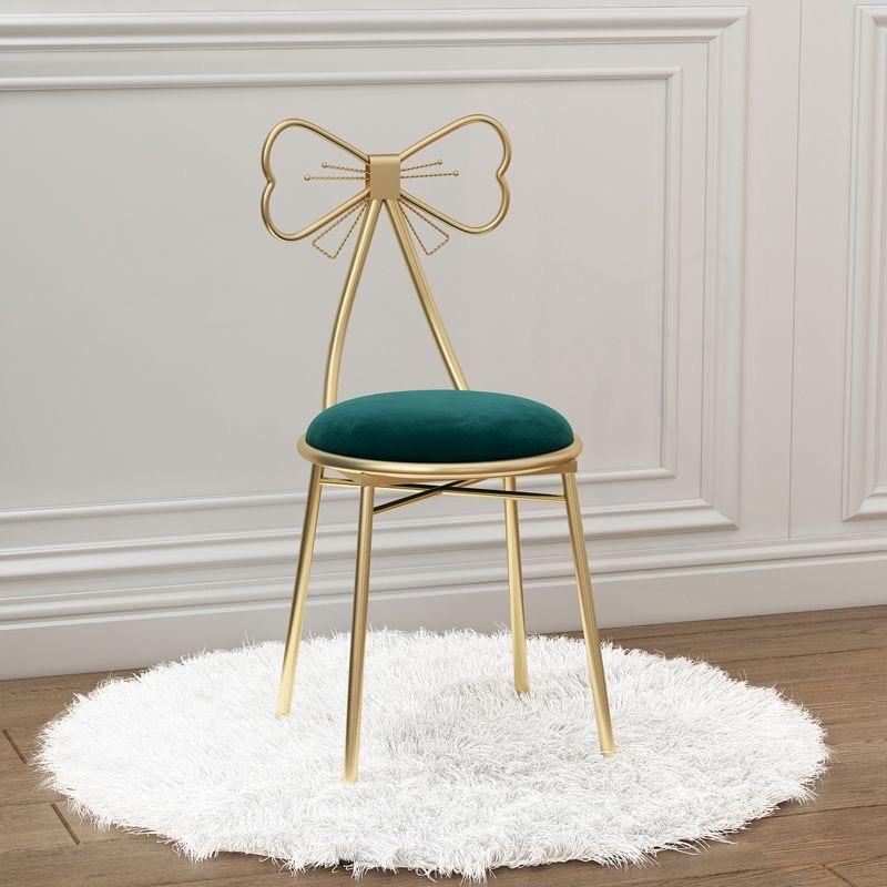 ghế nơ ngồi bàn trang điểm siêu xinh ( hàng sẵn đủ màu )khách đặt đơn shop gửi luôn ạh