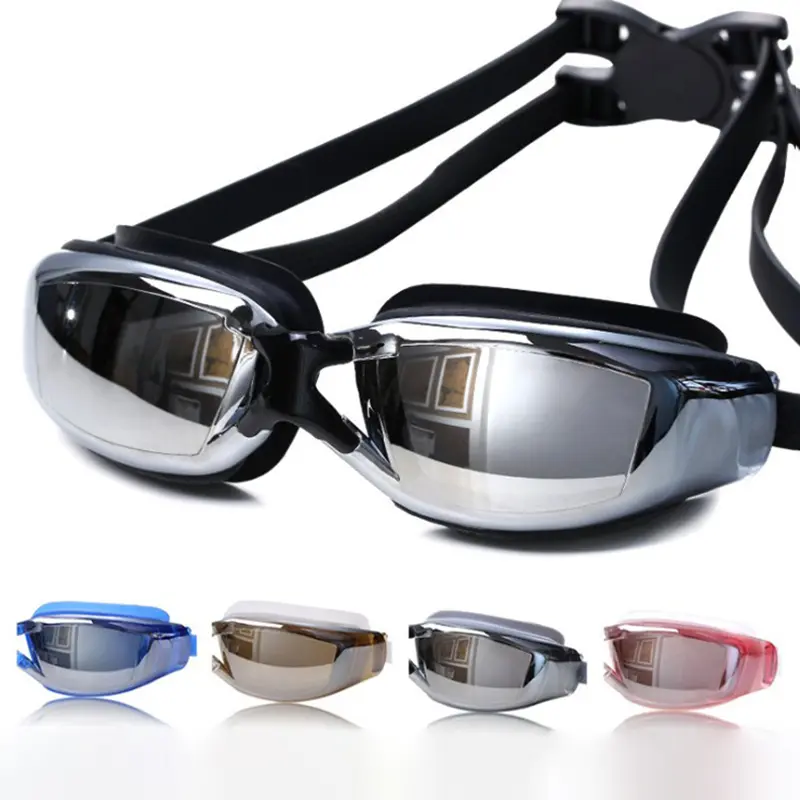 Kính Mắt Phẳng, Unisex, Chống Thấm Nước, Lớp Phủ Chống Sương Mù, Thích Hợp Để Bơi Lội, Kính Bảo Hộ 0